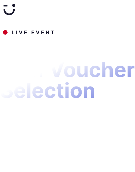 Live Event — Voucher Selection