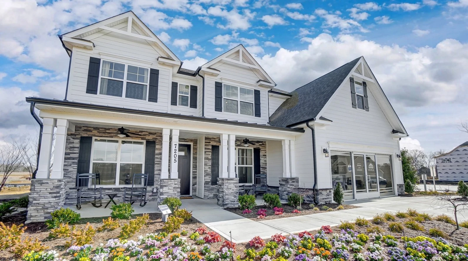 American family home